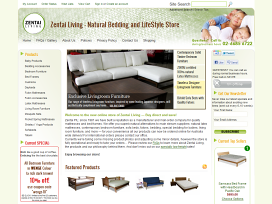 WebBeetle Shopping Cart Design: Bedding Company [2011]